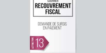 Modèle Lettre Demande de sursis en paiement - Recouvrement Fiscal - Avocat Fiscaliste Isabelle Arpaia, ancien Inspecteur des Impôts - Paris.