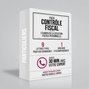 Contrôle Fiscal Modèles Lettres pour Particuliers - Examen de la situation Fiscale Personnelle - Avocat Isabelle Arpaia, ancien Inspecteur des Impôts...