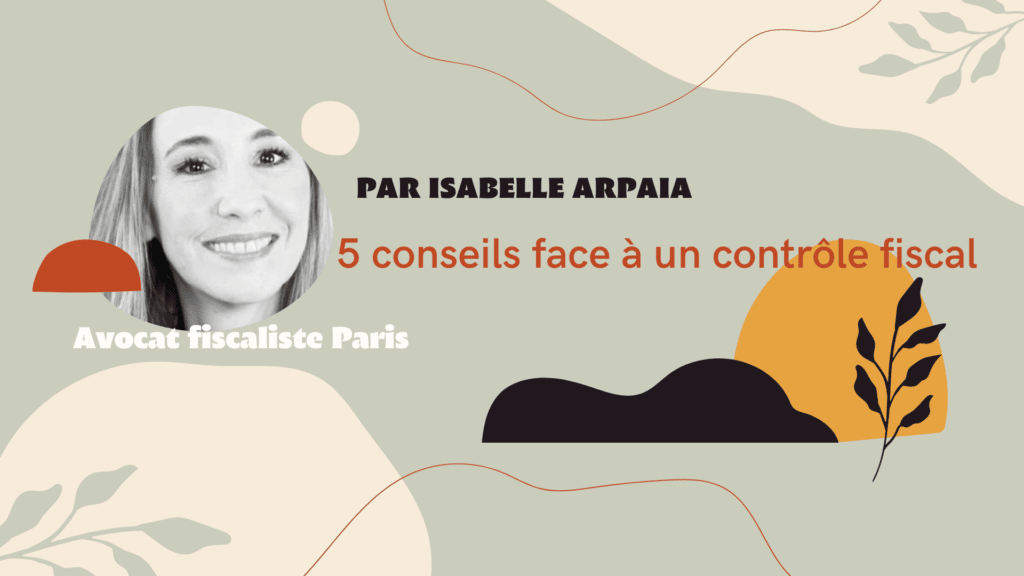 Conseils contrôle fiscal