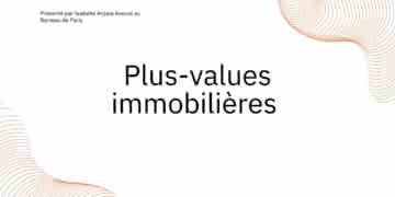 Plus-value immobilière
