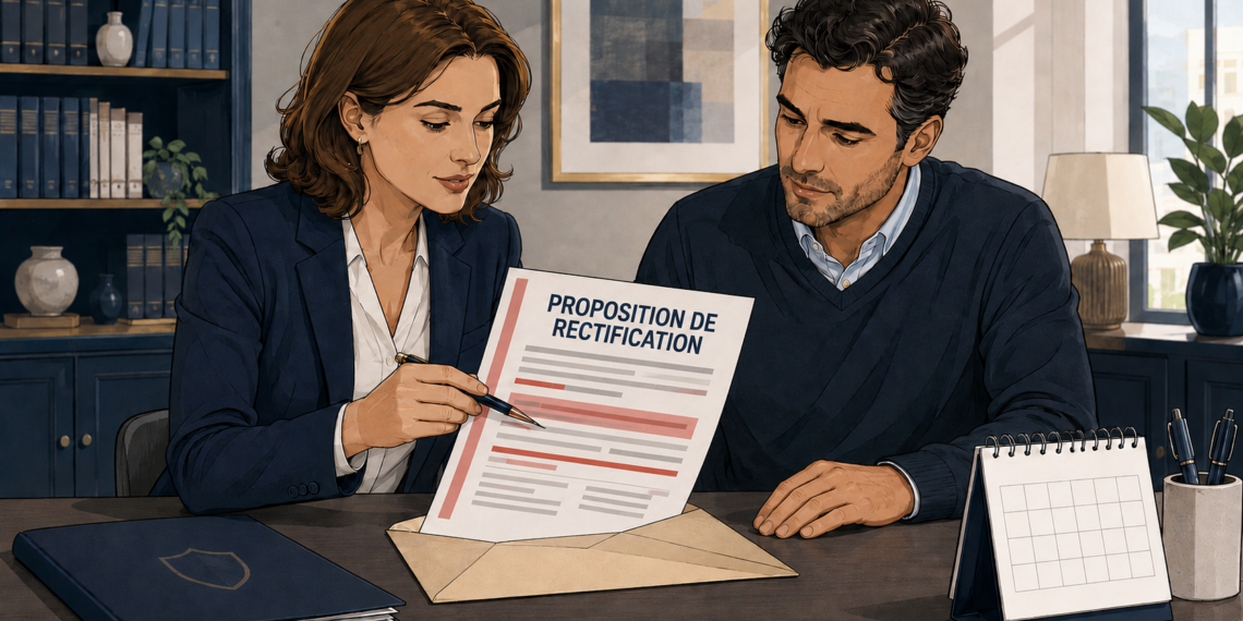 Proposition de rectification : comment répondre, dans quel délai et comment contester ?